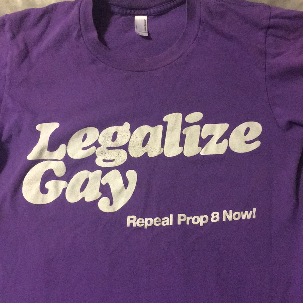 Vintage tee - Legalize Gay